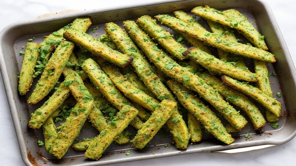 Healthy French Fries Alternatives - Crunchy oven-baked avocado fries