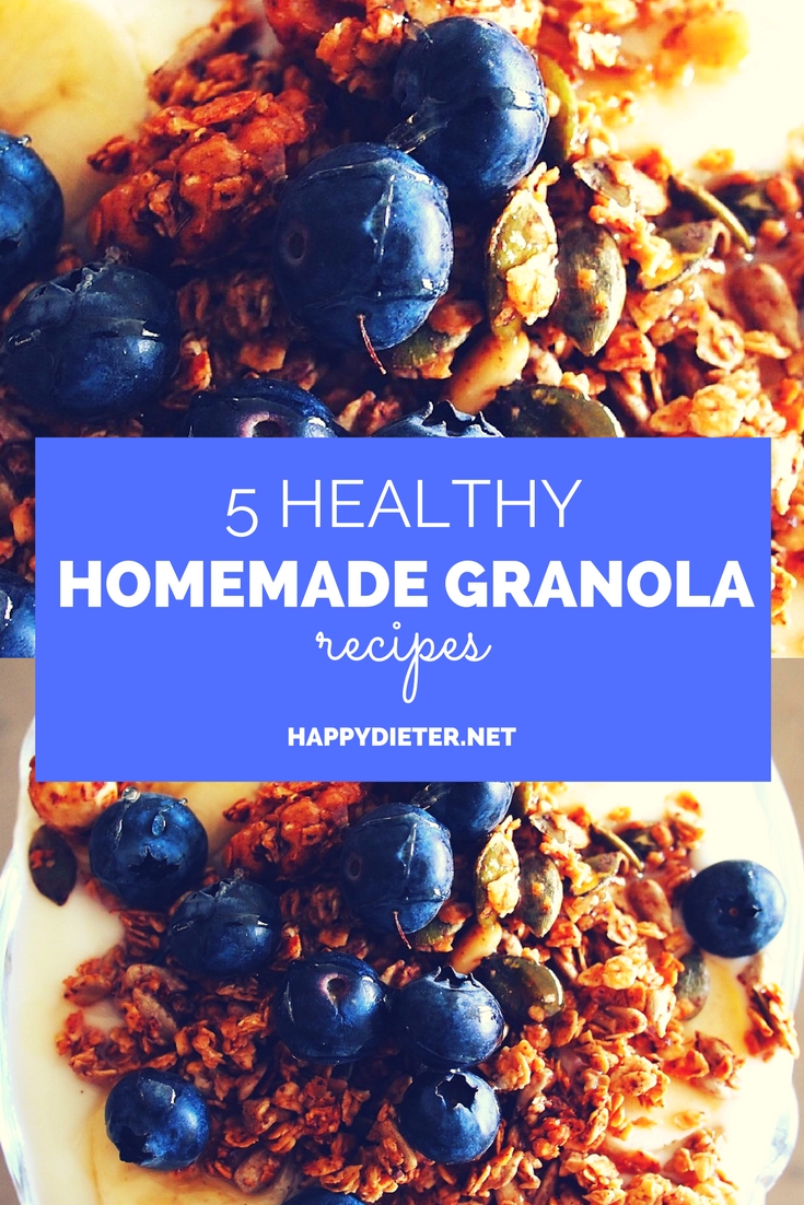 5 Healthy Homemade Granola Recipes