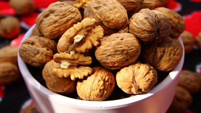 Health Benefits of Walnuts - in a bowl