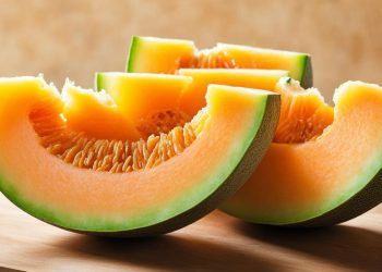 How to cut a cantaloupe|How to cut a cantaloupe|Cut cantaloupe slices