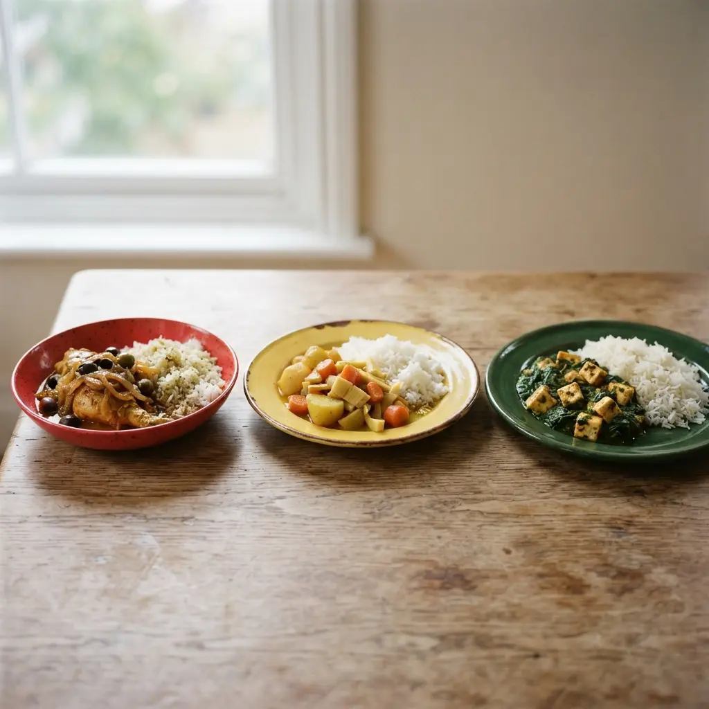 A collection of diverse meals, illustrating that no single diet plan works for every person.