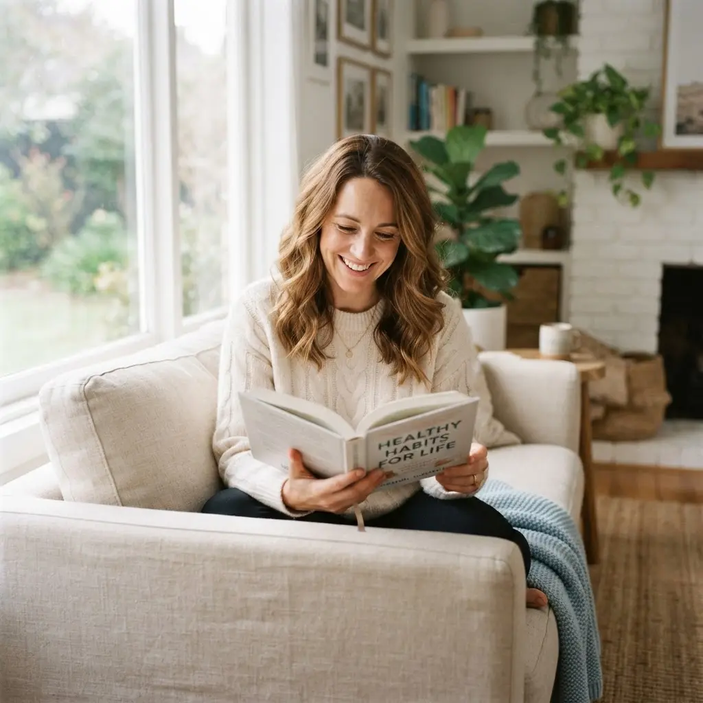 A person embracing a learning mindset for dietary change.