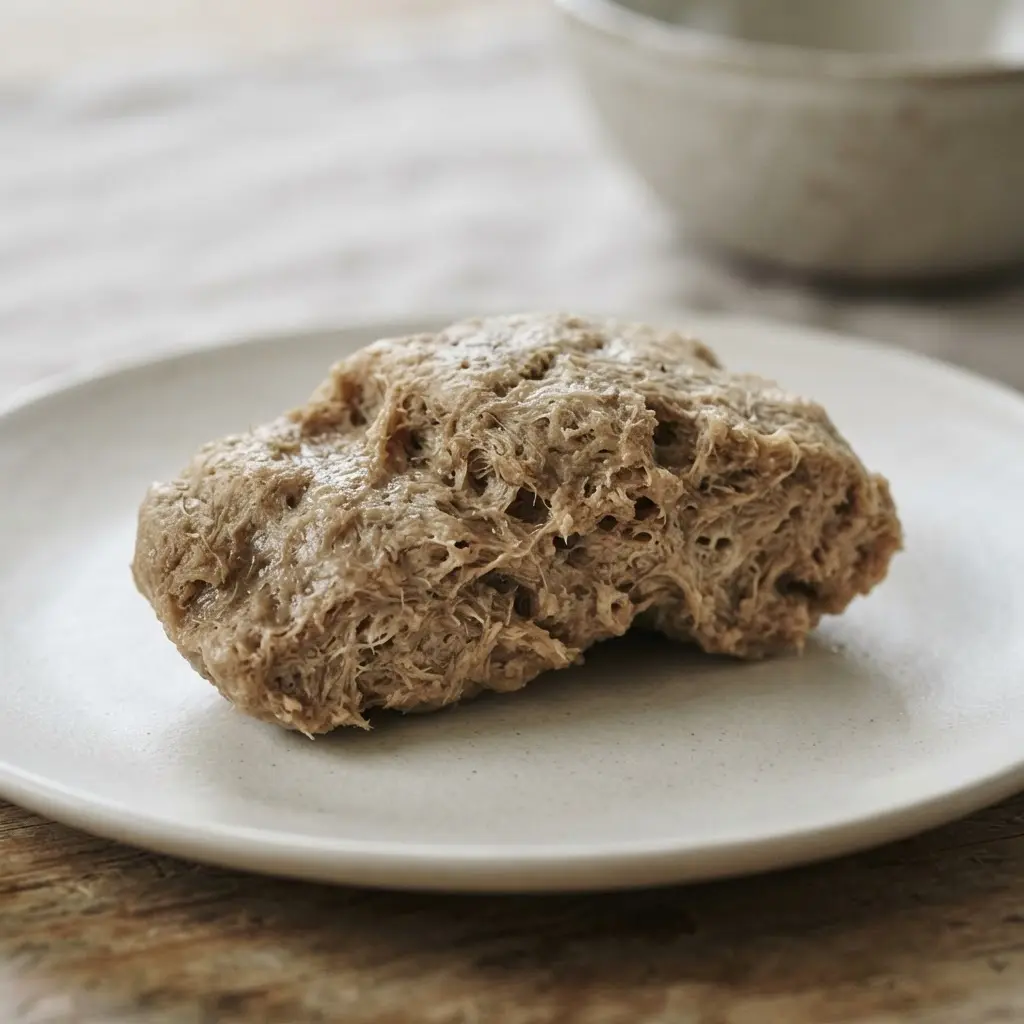 Mycoprotein in close-up.