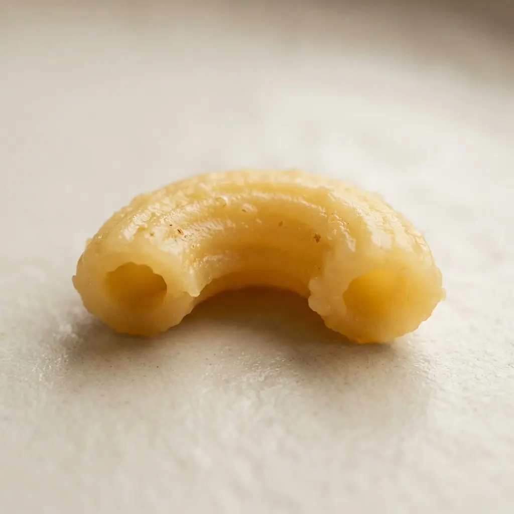 Macaroni in close-up.