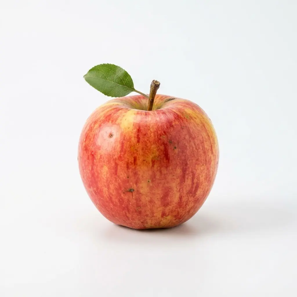 Apple on a clean white background.