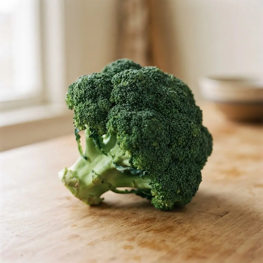 Fresh uncooked good and healthy sources of fiber on a plain wooden table.