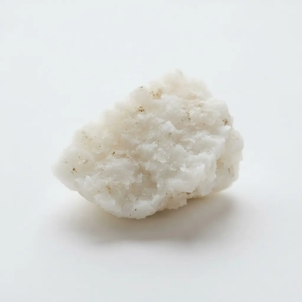 Coconut oil on a clean white background.