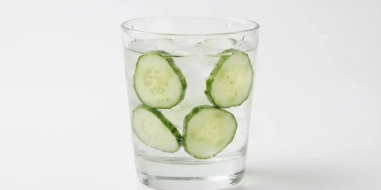 Health Benefits Of Cucumber Water