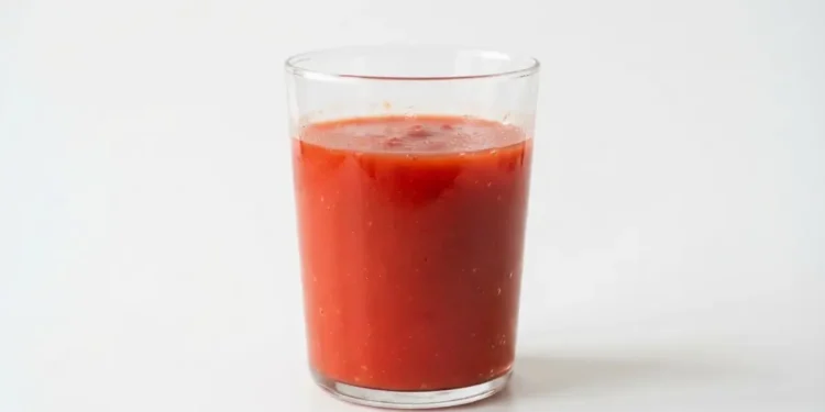 Health Benefits Of Tomato Juice