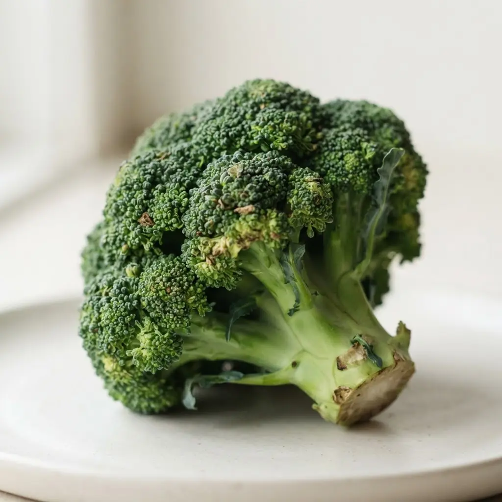 Broccoli in close-up.